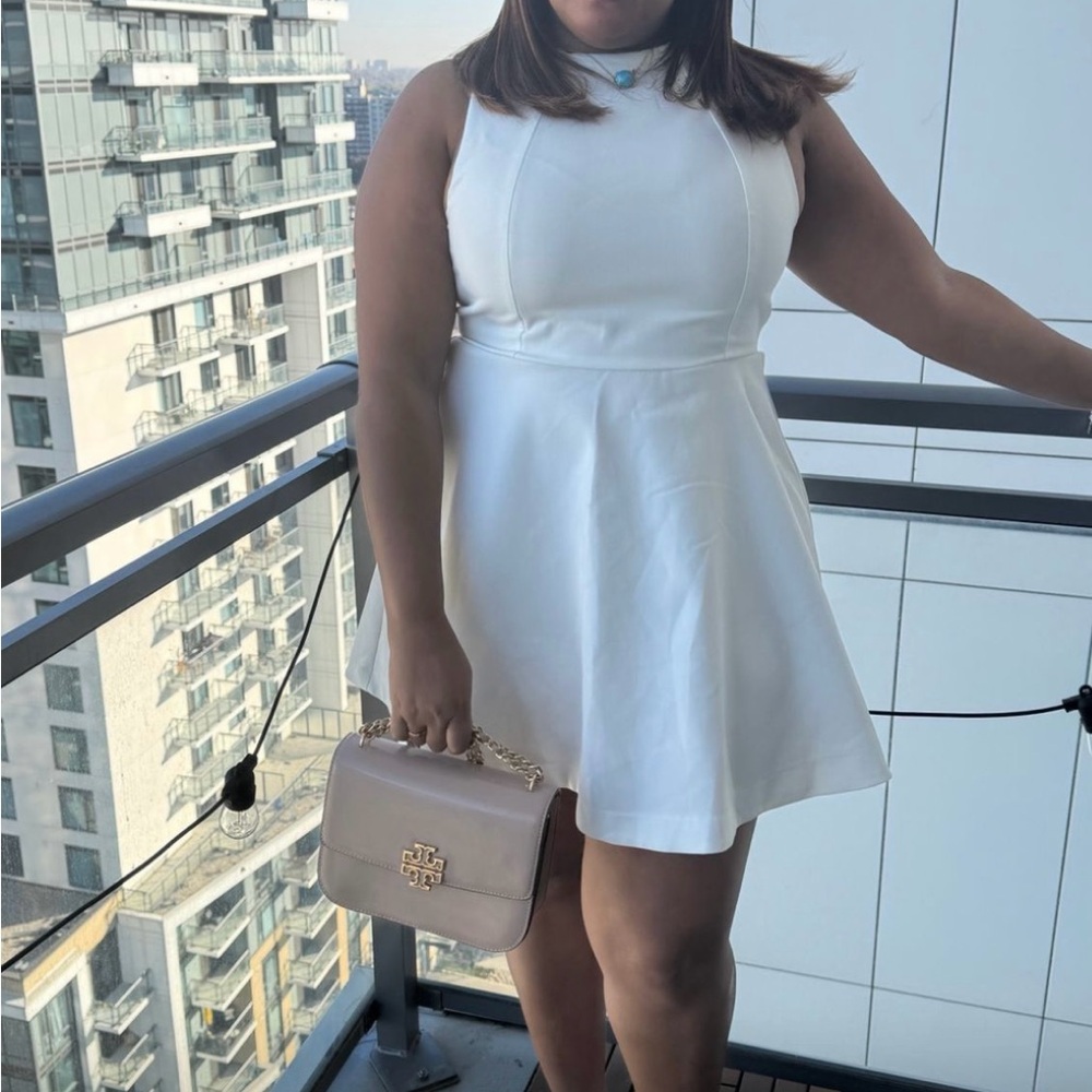 Zara White Mini Dress